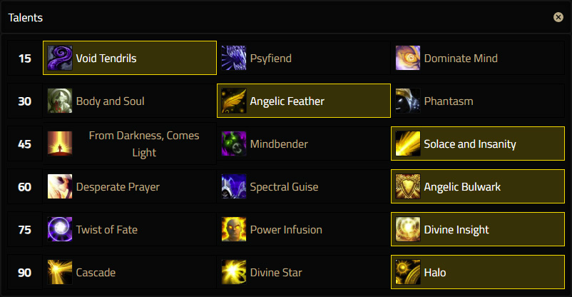shadow priest talent calculator mists of pandaria