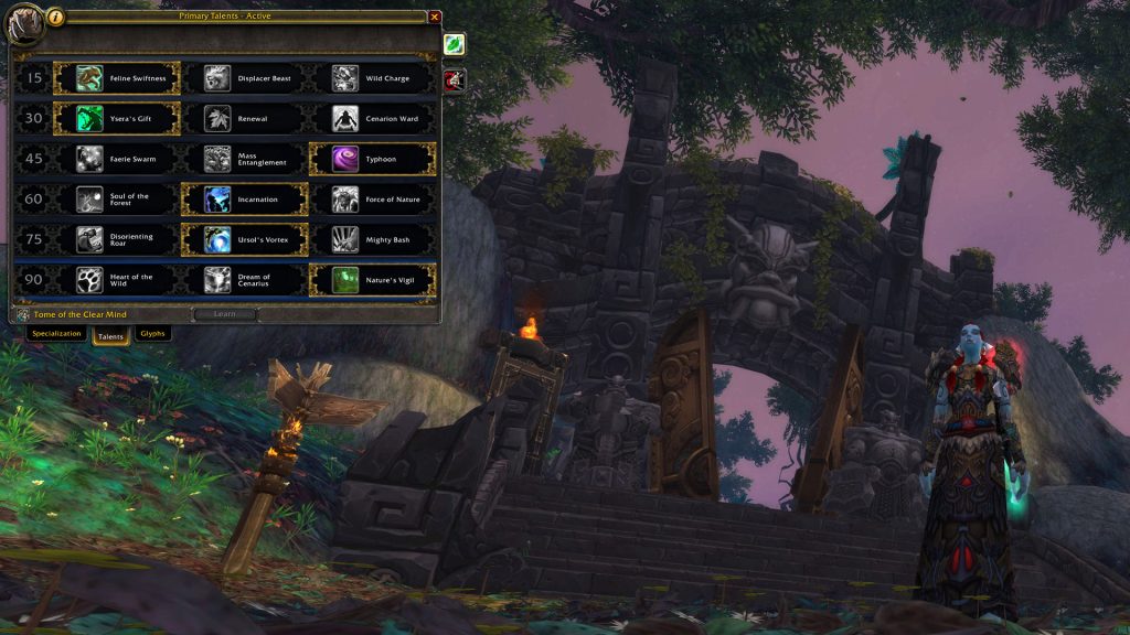 PvE Restoration Druid Talents, Builds, & Glyphs