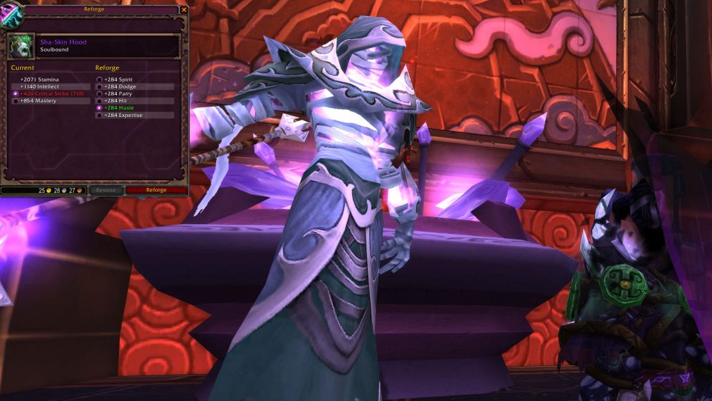 demonology warlock reforging window mists of pandaria