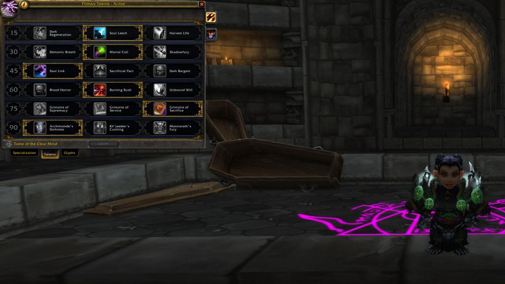 PvE Destruction Warlock Talents, Builds, & Glyphs