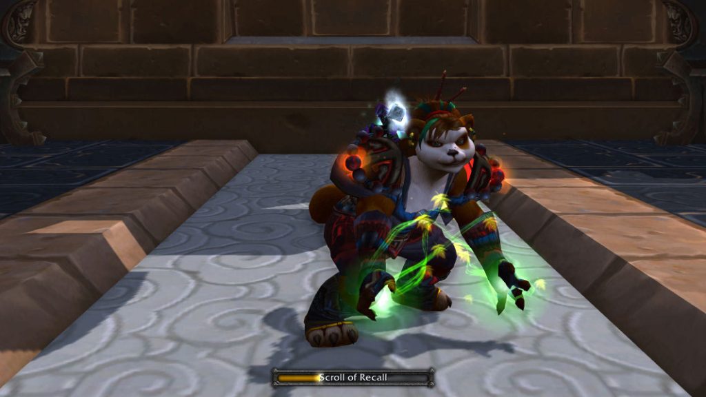 scroll of recall inscription