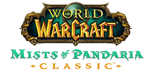 wow mop logo mists of pandadia classic