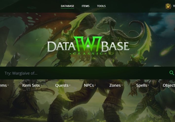 tbc classic database