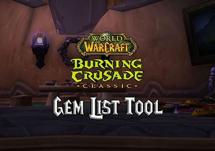 tbc classic gems burning crusade classic gem list tool